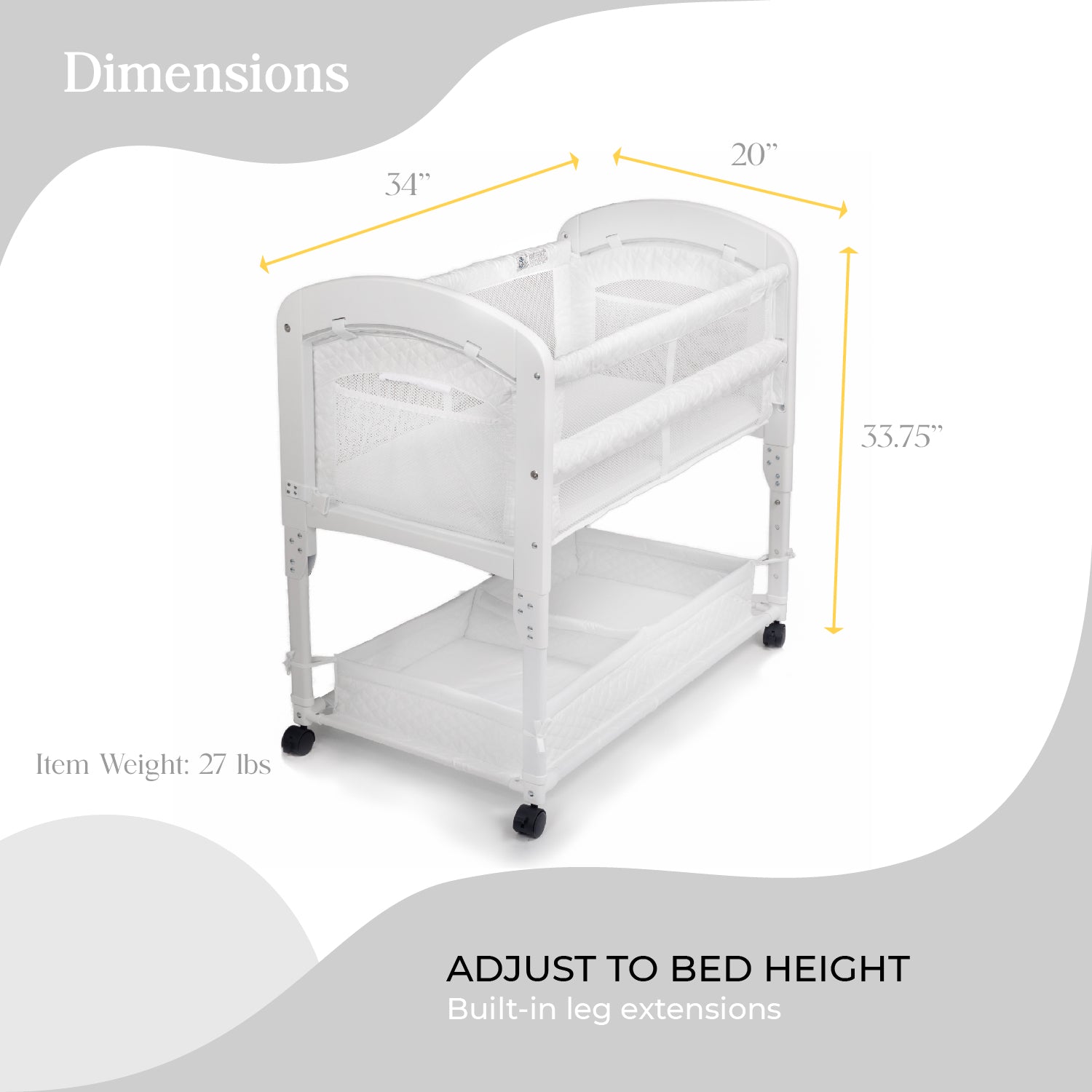 Cambria CO SLEEPER Bassinet Arm s Reach Concepts